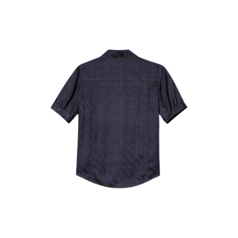PSALTER SS24 Shirt Women's Dark Blue-1