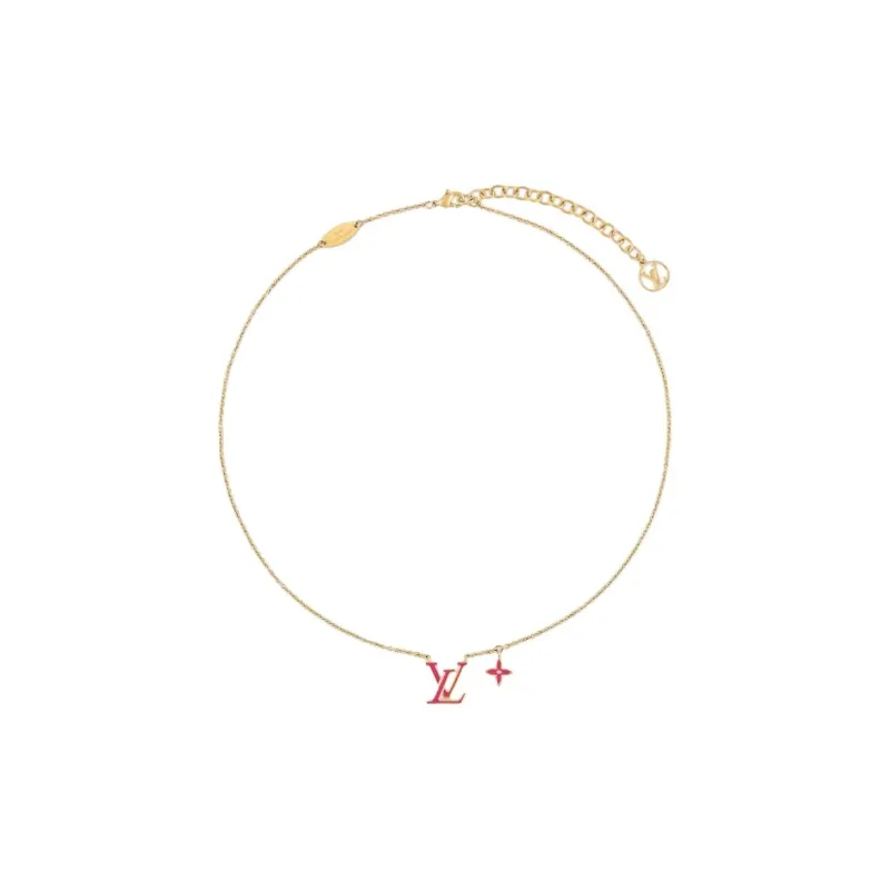 LOUIS VUITTON Lv Iconic Enamel Necklace-0