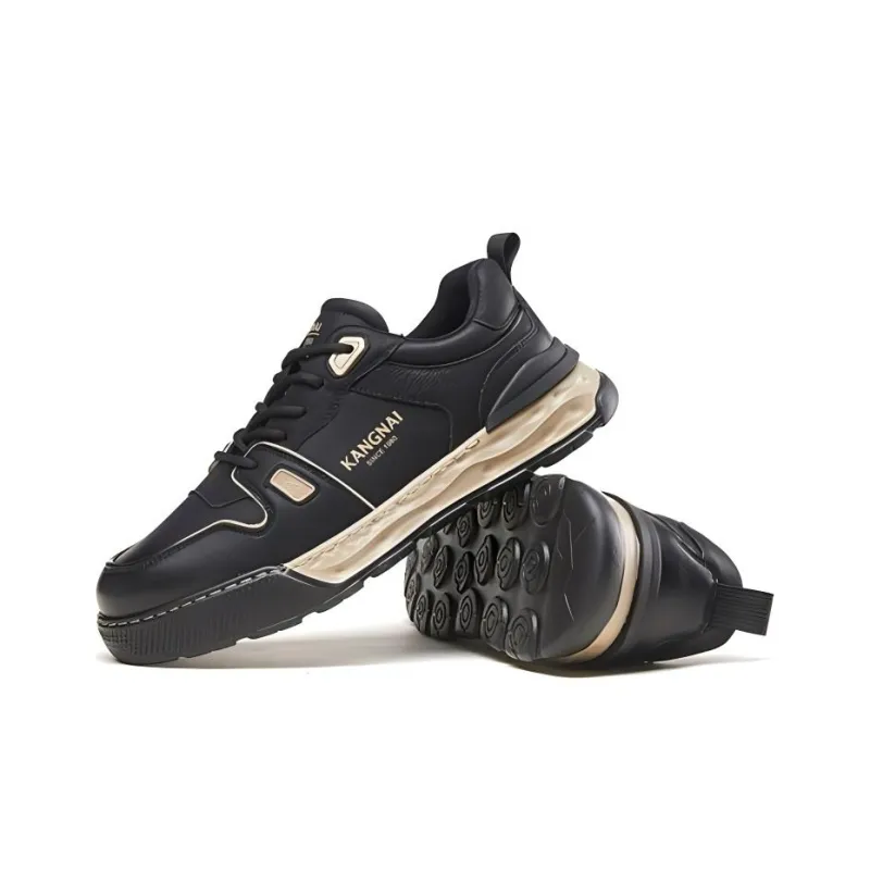 KANGNAI Abrasion Resistant Low Top Casual Shoes Men's-2