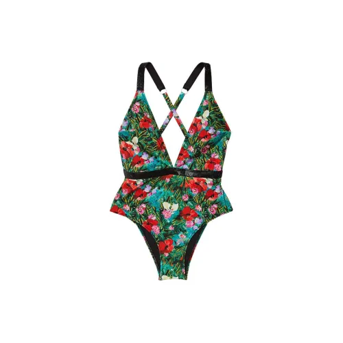 Victoria's Secret One-Piece Swimsuits Women's Tropical Floral Print