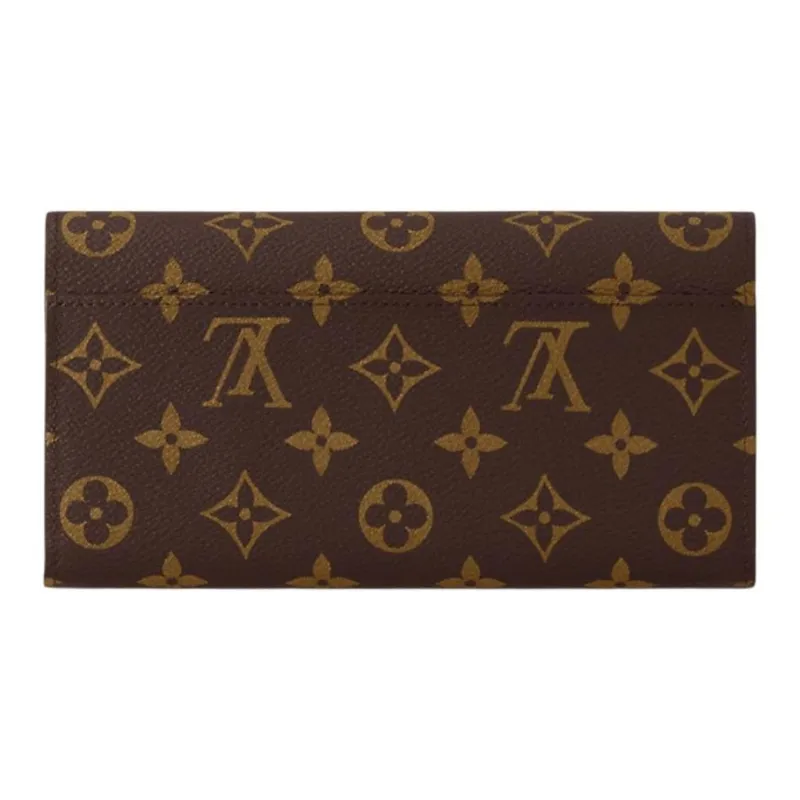 LOUIS VUITTON Sarah Wallet Monogram Fuchsia-2