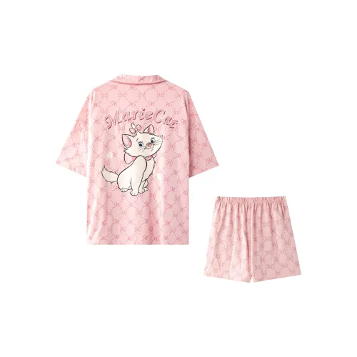 GUKOO x DISHINI MALIMAO LIANMINGKUAN Pajama Set Women's Pearl Pink