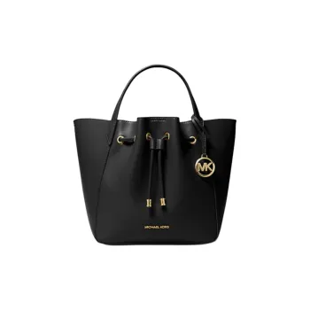 MICHAEL KORS Artificial Leather Tote Bag, Shopping Bag, Basket Bag, Bucket Bag, Handbag Tubas Women's Black