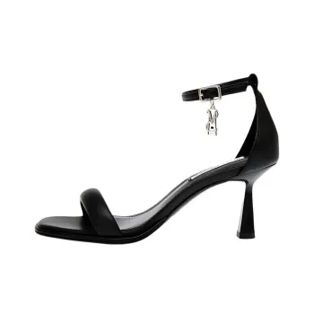 STEVE MADDEN Strap Sandals 7cm Women's Black