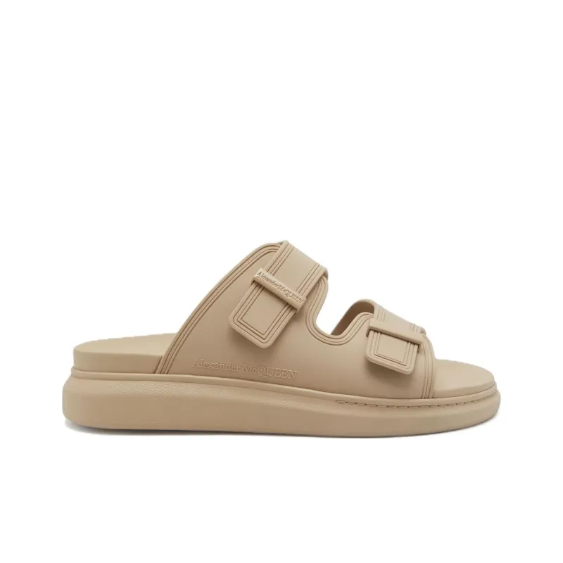 Alexander McQueen Slide Slippers Men's Light Brown-1