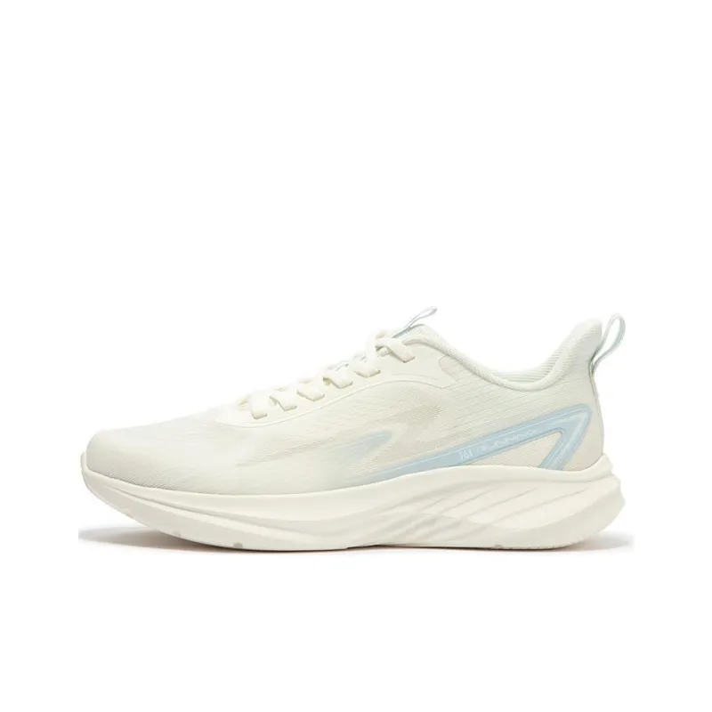 361° Cushioning Wear-Resistant Low-Top Running Shoes Men's White Blue-0