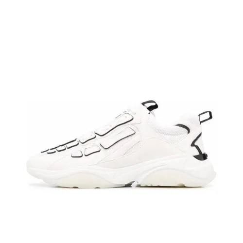 AMIRI Bone Runner Casual Shoes Men Low-Top White