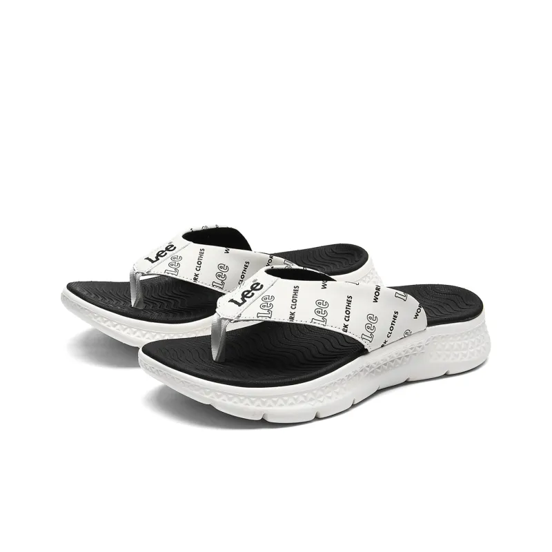 Lee Foam Sole Slip Resistant Odor Resistant Abrasion Resistant Flip Flops Men's-2
