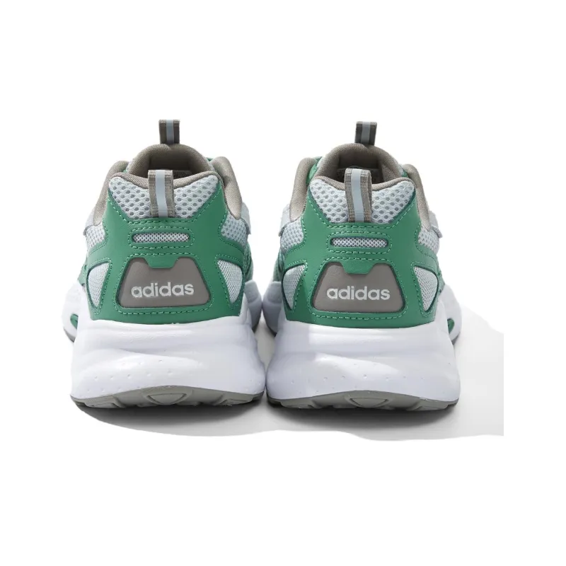 Adidas Neo JZ Runner Anti Slip Wear Resistant Low Top Casual Shoes Unisex White Green-4