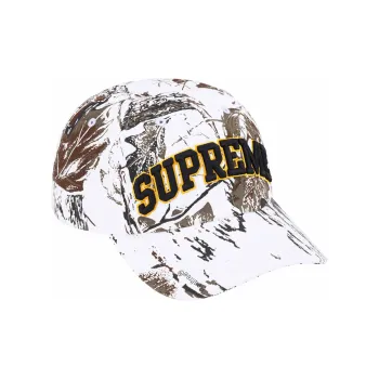 Supreme Cotton Baseball Caps Unisex White
