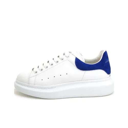 Alexander McQueen Oversized Sneaker Low Top Casual Shoes Men's White Blue