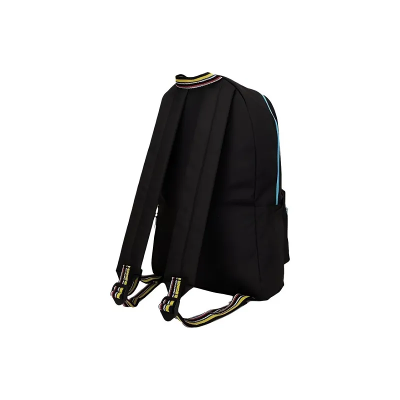 New Balance Fabric Laptop Backpack Regular Unisex Black Blue-2
