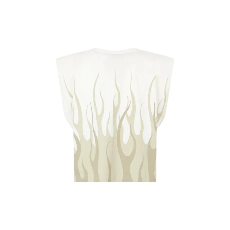 Vision Of Super Tank Tops Women's White-1