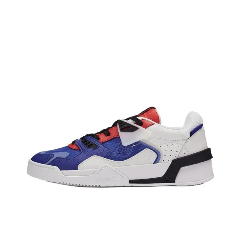 LACOSTE Low Top Skateboard Shoes Men's Dark Blue-0