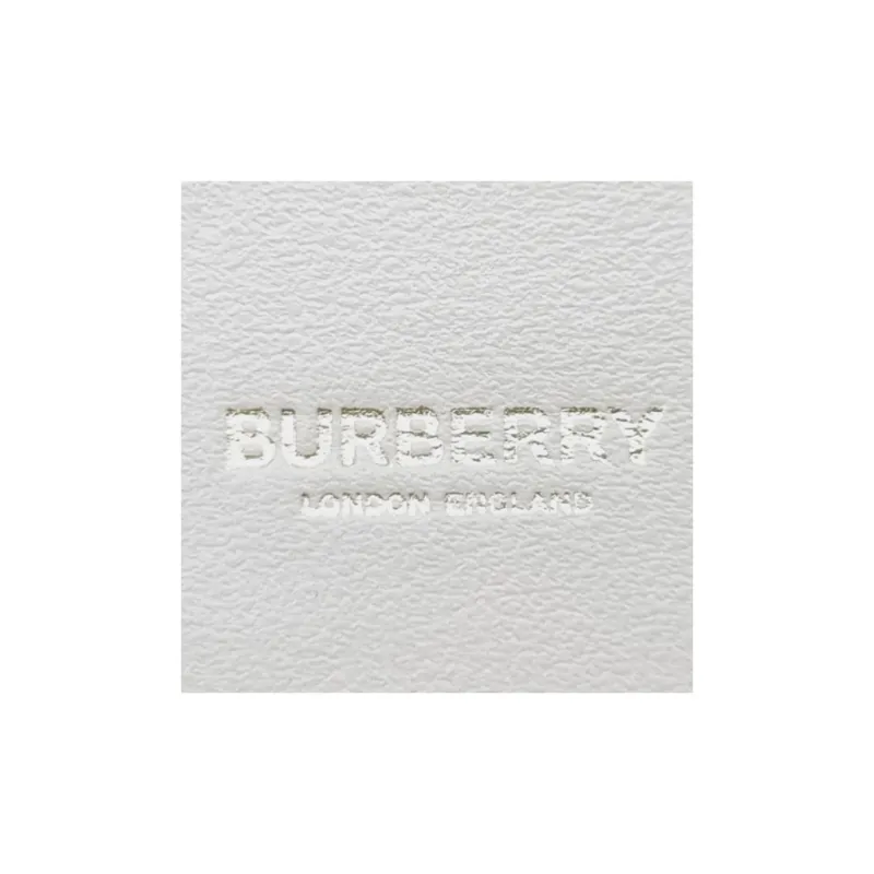Burberry Canvas With Leather Envelope Bag, One Shoulder Crossbody, Clutch Women's Light Beige-8
