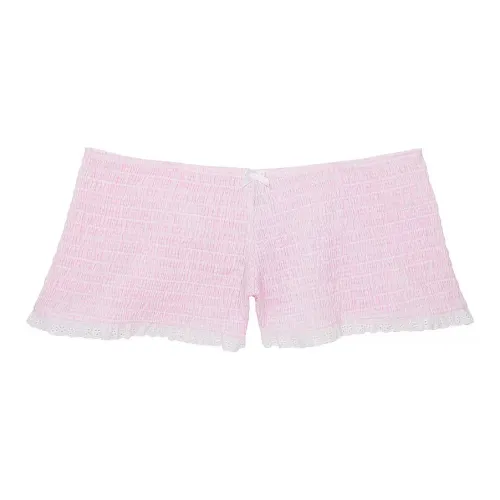 Victoria's Secret Casual Shorts Women's Rosewater Gingham/Pink