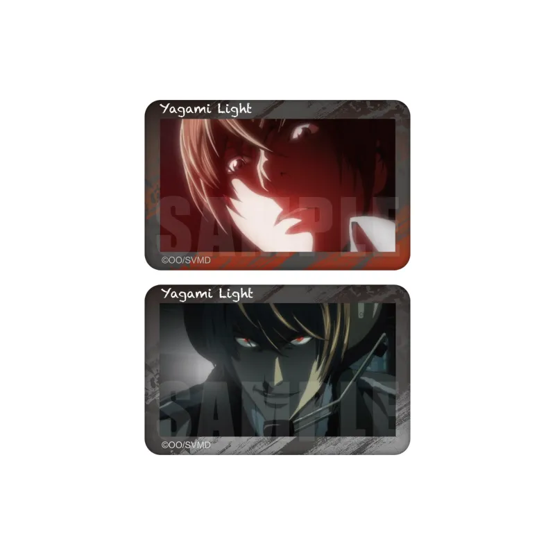 Xhdm Death Note Scenario Collection Model L Light Yagami Edition Badges-1