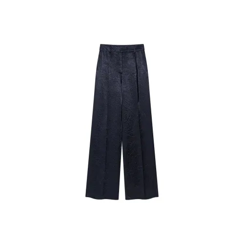 COVERINS Casual Pants Women's Navy Blue