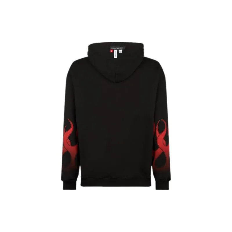 Vision Of Super Flame print Hoodie-1