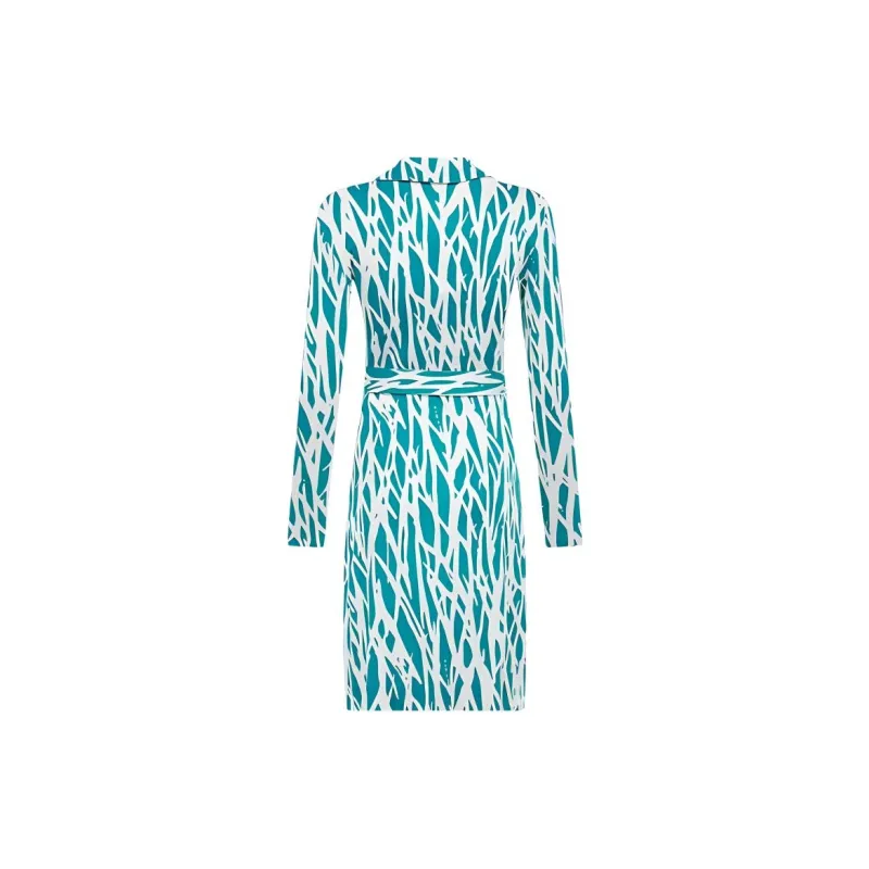 DVF Diane Von Furstenberg Long-Sleeved Dresses Women's Blue-1