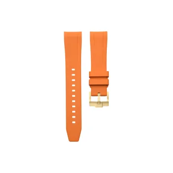VAGENARI Rubber Strap Compatibility With Rolex New Arrival Ditan 126508 Pin Buckle Style Watch Band Unisex