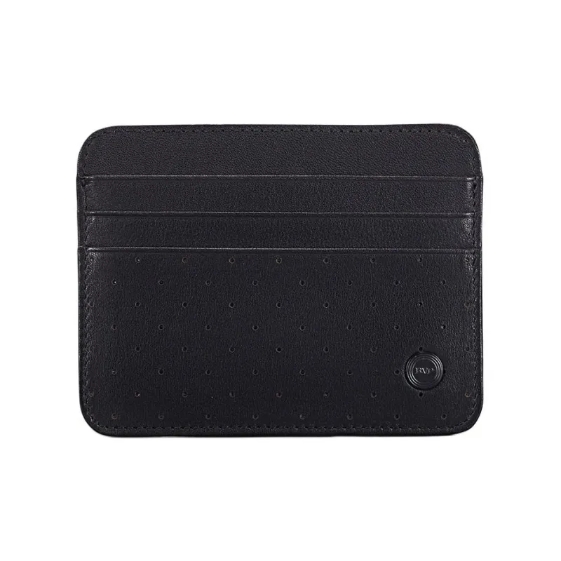 BVP Cow Leather Speeding Certificate Bag Card Holder Regular Men's Black-0