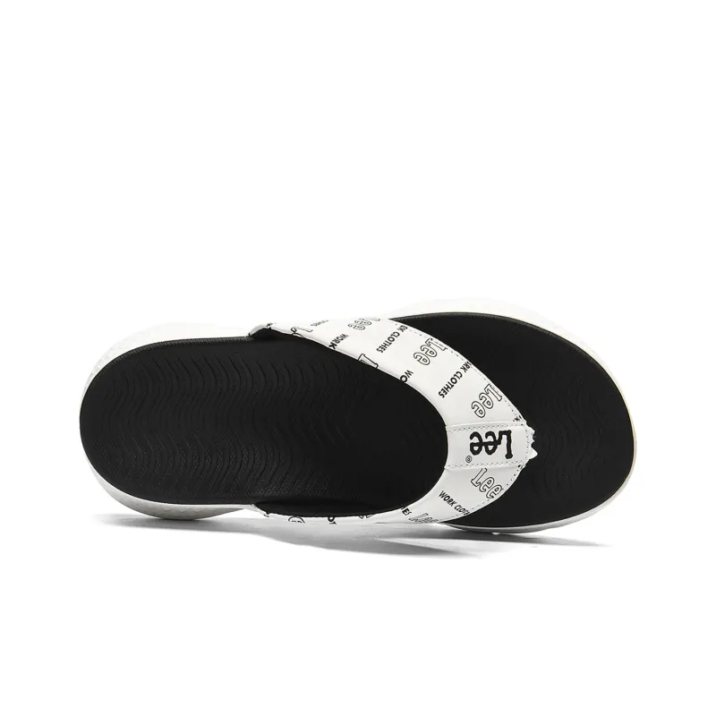 Lee Foam Sole Slip Resistant Odor Resistant Abrasion Resistant Flip Flops Men's-3