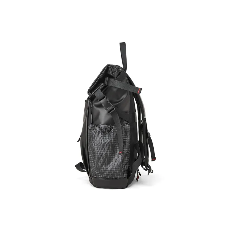 BOSTANTEN Fabric Laptop Backpack Large Size Men's Black-3
