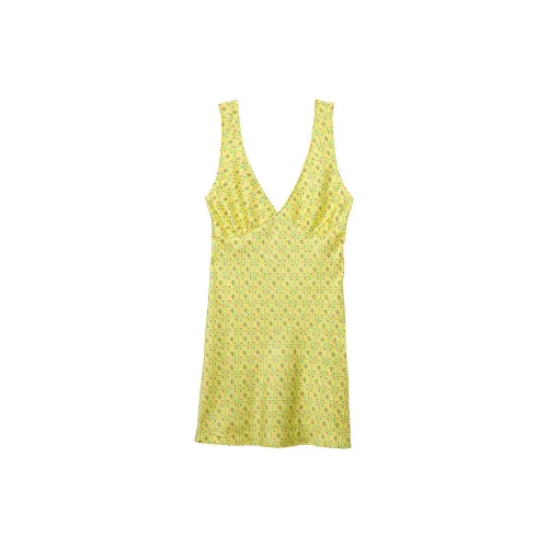 Victoria's Secret Sleeveless Dresses Women's Beachside Bouquet/Yellow