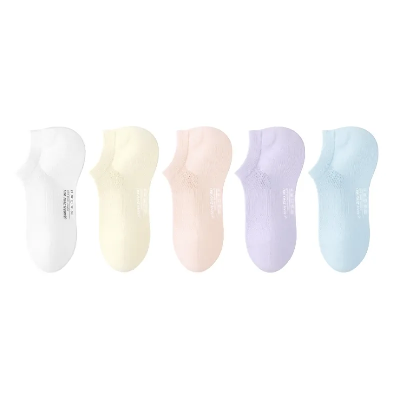 B&C.Room SS24 Ankle Socks Spring Summer Women's 5 Pack-22