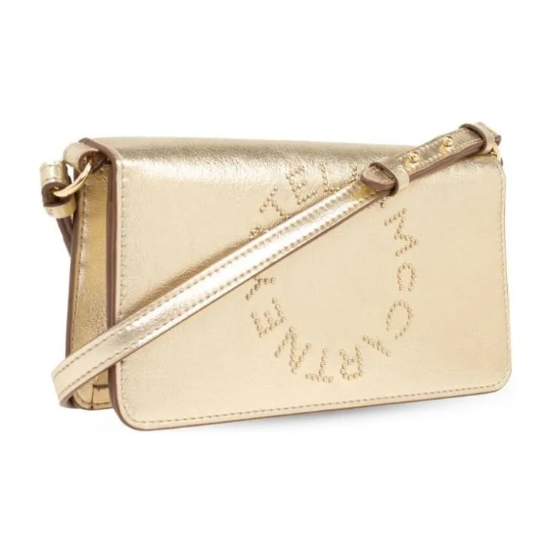 Stella McCartney Studded Metallic finish Crossbody Bag-1