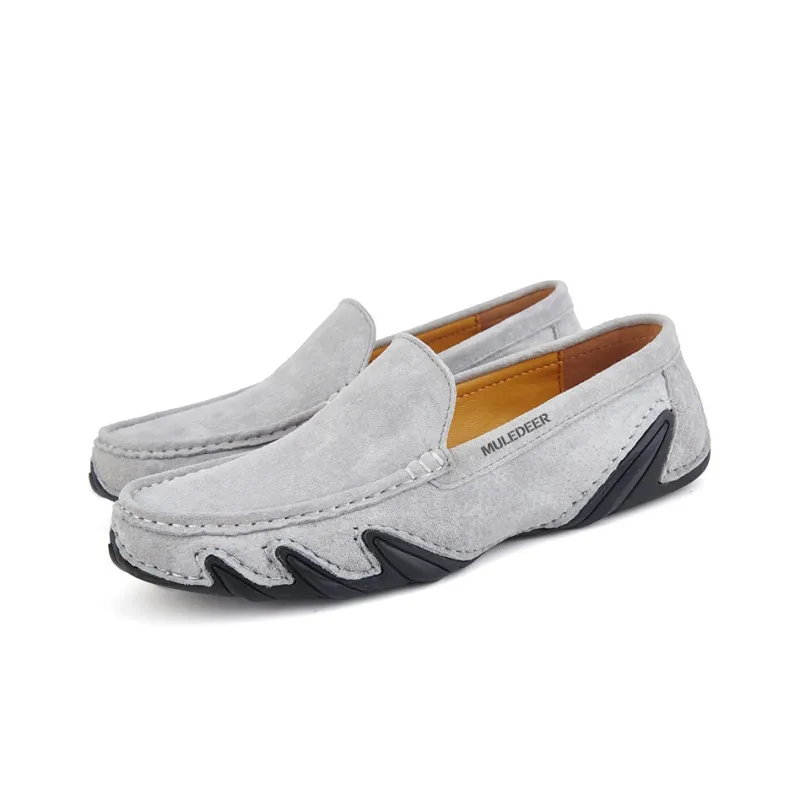 Black tailed Deer Gommino Loafers Men's-11