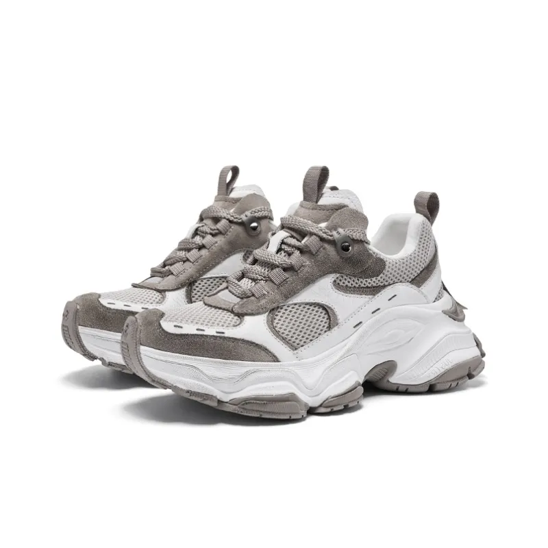 CHERYKALLY Wear-Resistant Coverage Low-Top Chunky Sneakers Women's-1