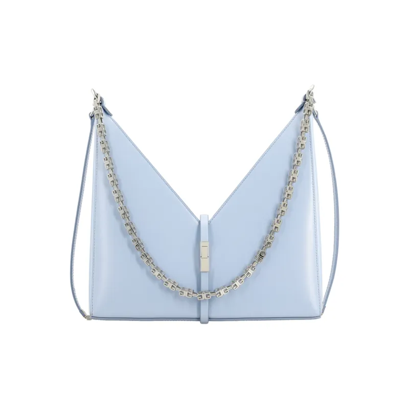 Givenchy Smooth Cow Leather Shoulder Bag Crossbody Bag Women's Pink Blue-2