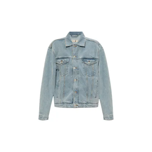 Y/Project Denim Jackets Women's Light Blue