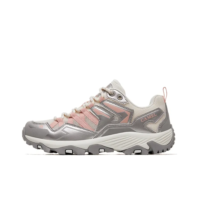 CAMEL Kunlun Mountain 1.0 Comfortable And Breathable Cushioning Grip Low Top Outdoor Shoes Women's Mesh Version-66