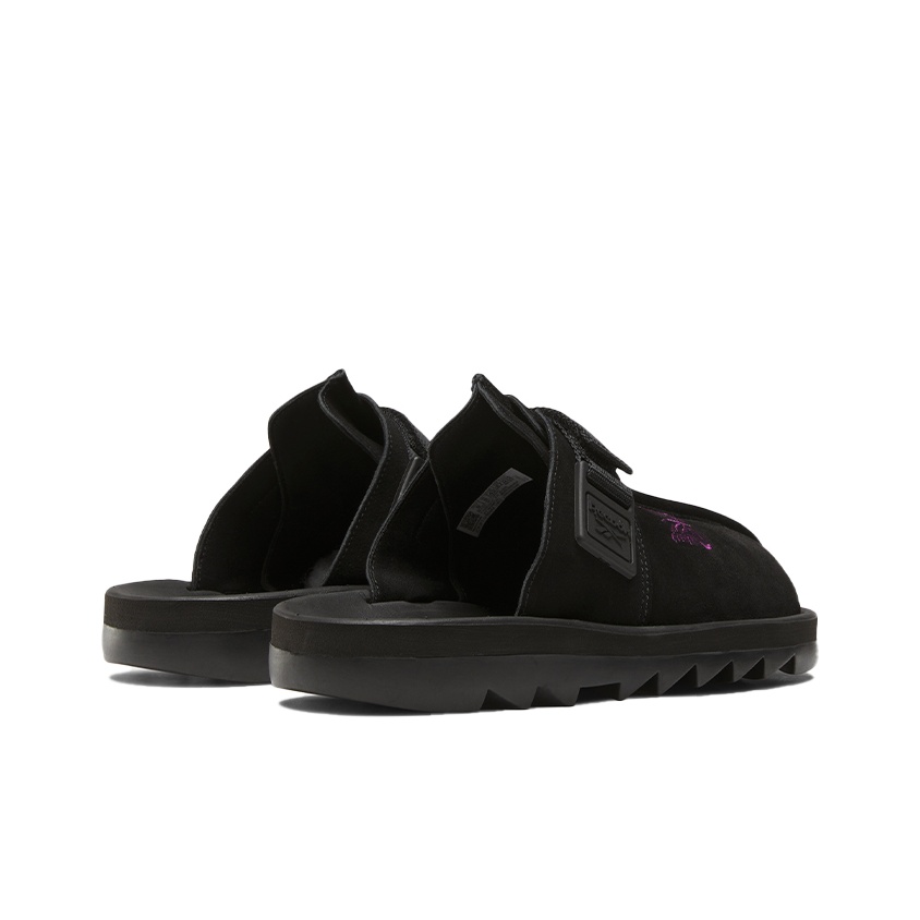 Reebok Needles X Beatnik Slides 'Black' - POIZON