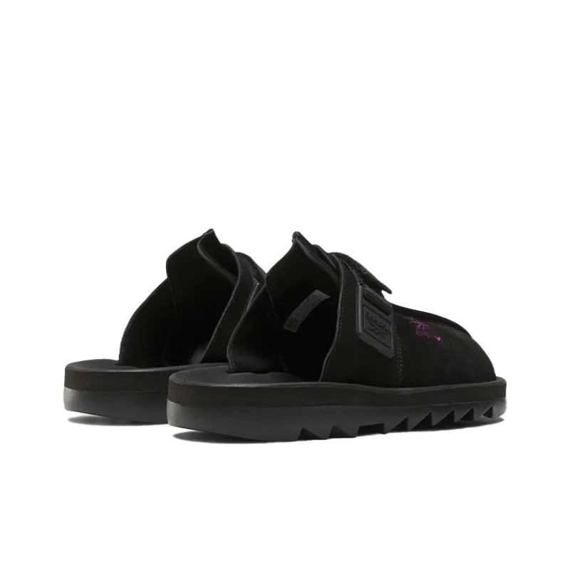 Reebok Needles X Beatnik Slides 'Black'-3
