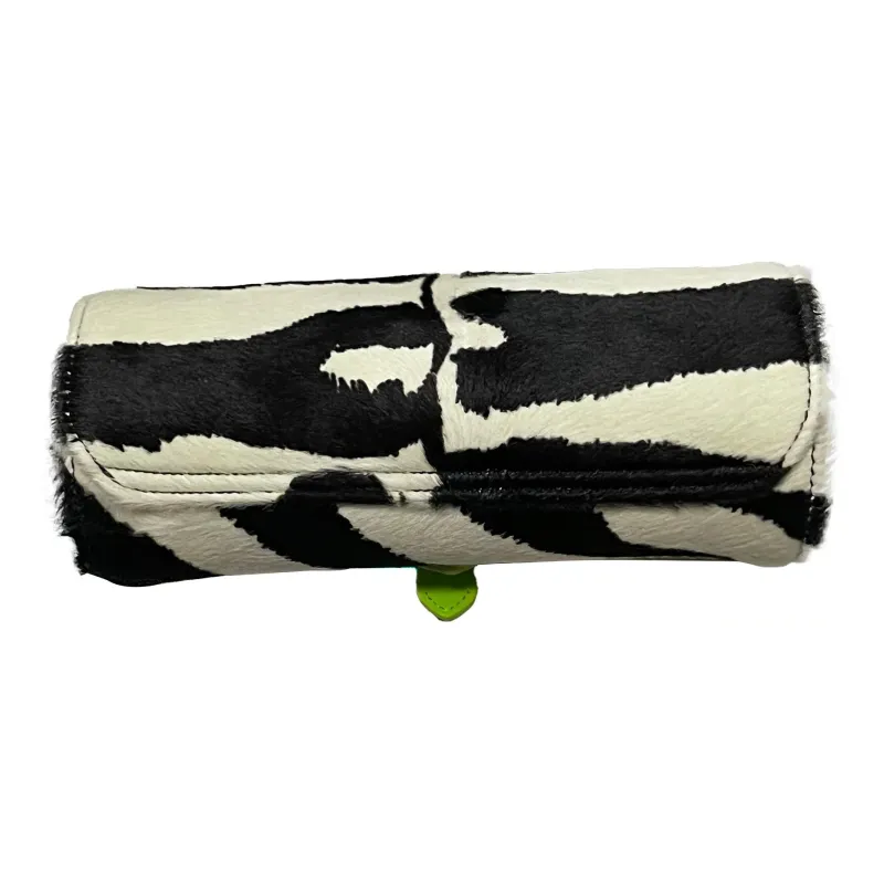 Chrome Hearts Plush Watch Box Jewelry Box Storage Bag Unisex Black White & Green-5