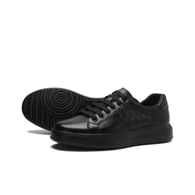 ELLE HOMME Low-Top Stylish Skateboarding Shoes Men's-2