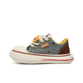 Angelmi Lightweight And Breathable Low Top Skateboard Shoes Unisex Denim