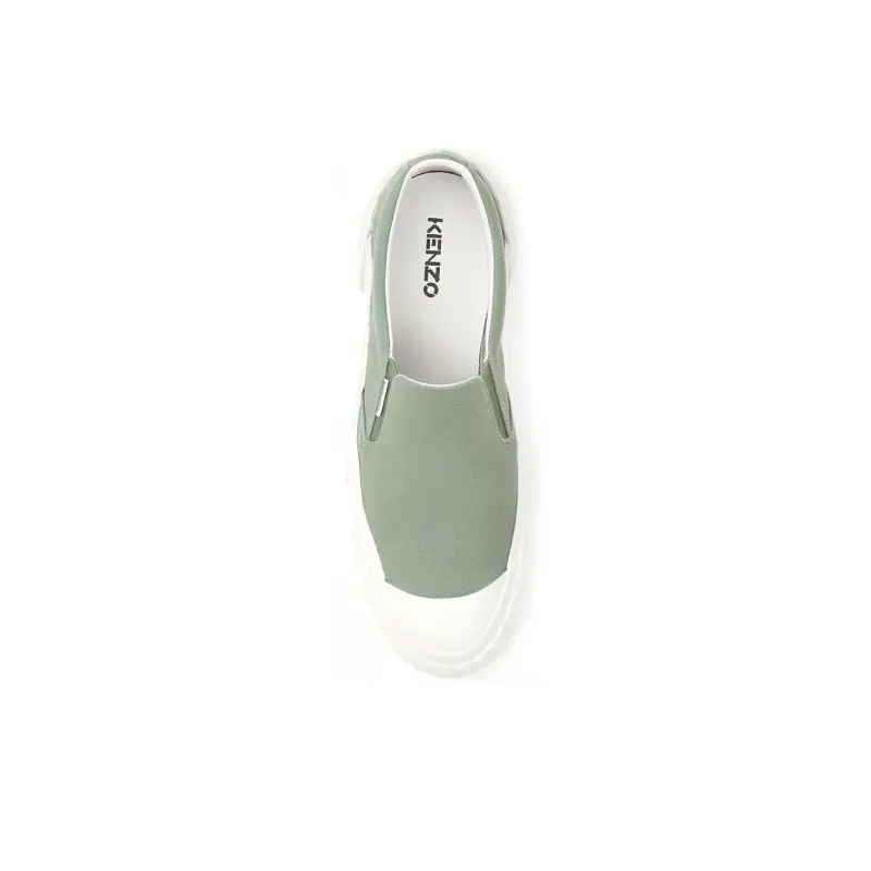 KENZO Tiger Crest Casual Shoes Men's Matcha-2