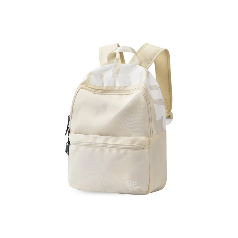 TURN UP Polyester Backpacks Regular Unisex Ecru-1