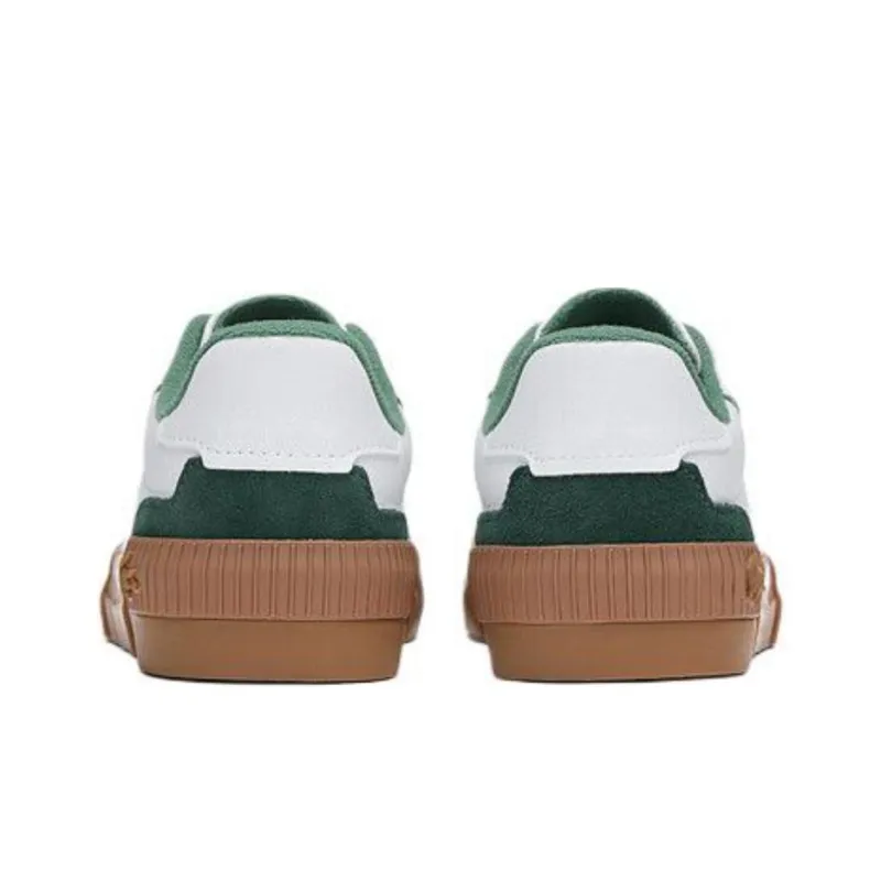 LACOSTE L004 Low Top Skateboard Shoes Women's White-3