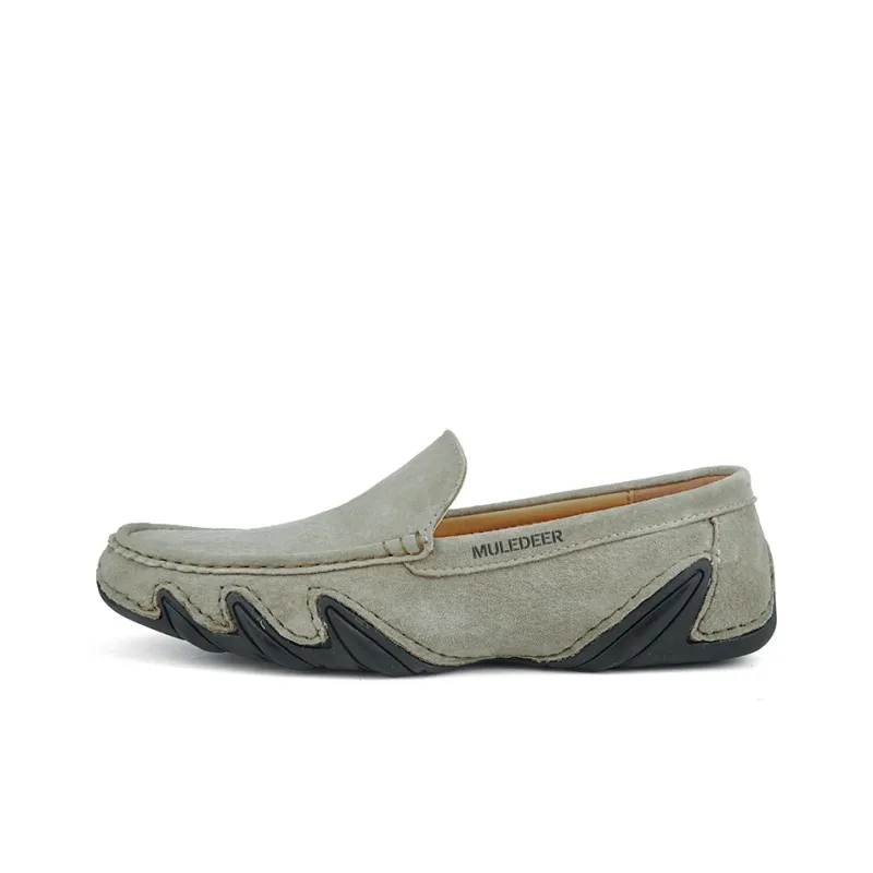 Black tailed Deer Gommino Loafers Men's-0