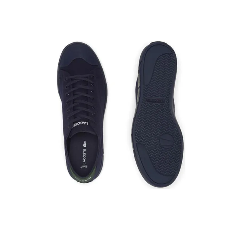 LACOSTE Low Top Skateboard Shoes Men's Blue-4