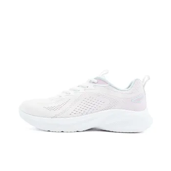 QIAODAN Cushioning, Breathable, Lightweight, Rebound Low Top Running Shoes Women's Jordan White Misty Rain Purple