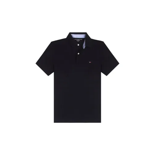 Tommy Hilfiger Polo Shirts Men Black