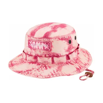 Supreme Cotton Bucket Hats Unisex Pink