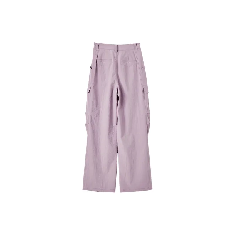XIANGYING Cargo Pants Women's Purple-1